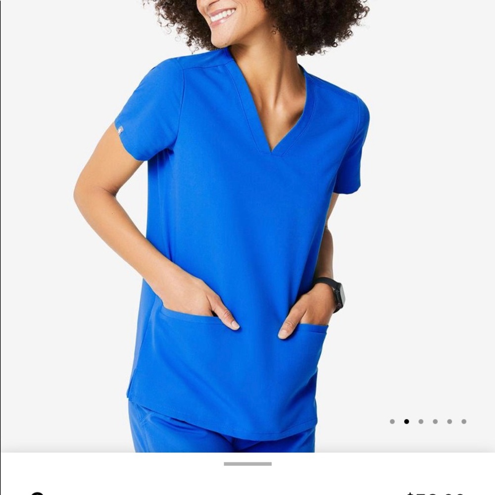 FIGS scrub top